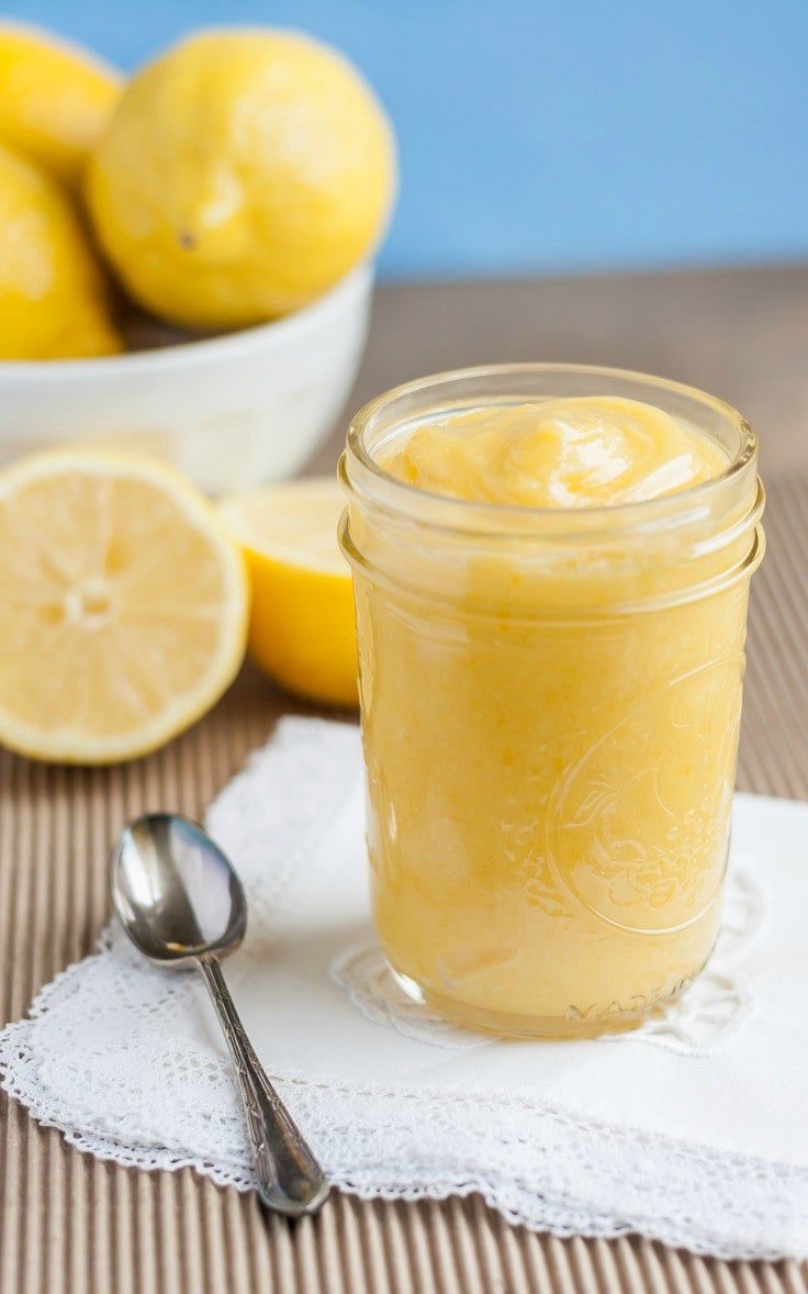 Learn how to make Dairy Free Lemon Curd, it's tastes so good you won't even miss the butter, it has a superb lemon flavor!! lemon curd sans lactose.