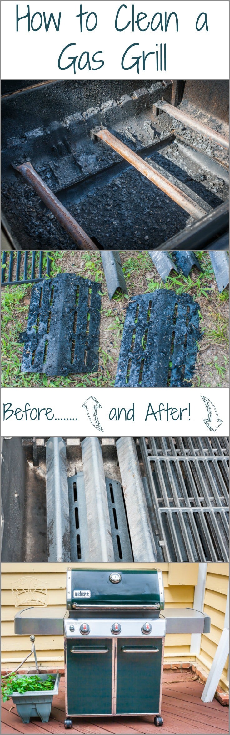 How to clean a Gas Grill! It's so important that you properly clean your gas grill if you want great tasting food! With easy step by step instructions.