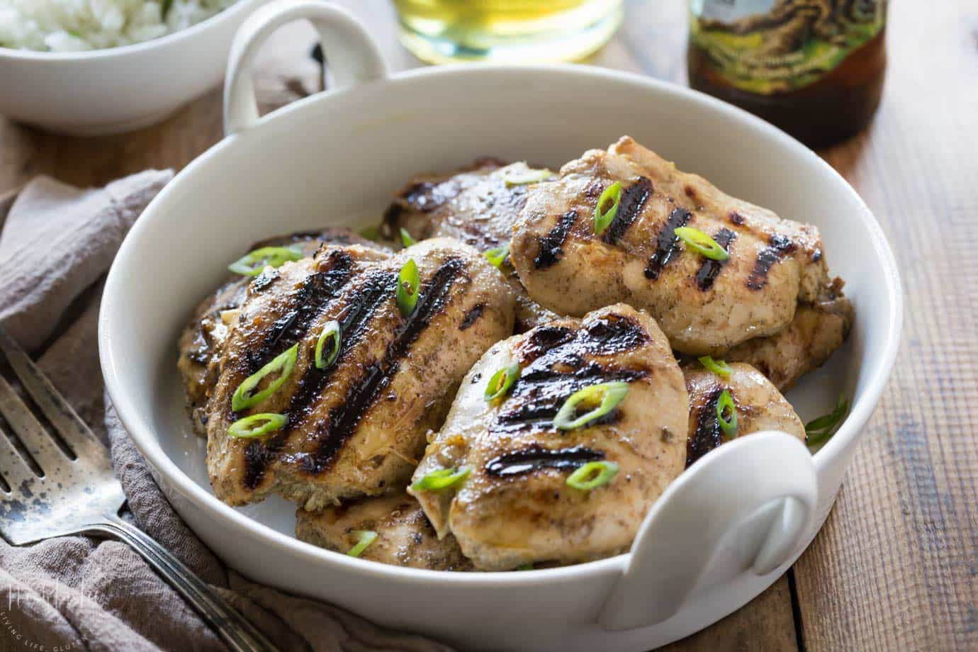 Smothered Chicken with Gravy and Herbs {Paleo, Whole30}