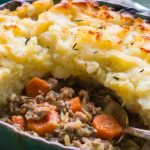 The BEST recipe for an Easy Shepherds Pie! Perfect comfort food for your family! | This recipe is Gluten Free and Dairy Free with Paleo and Whole30 options |