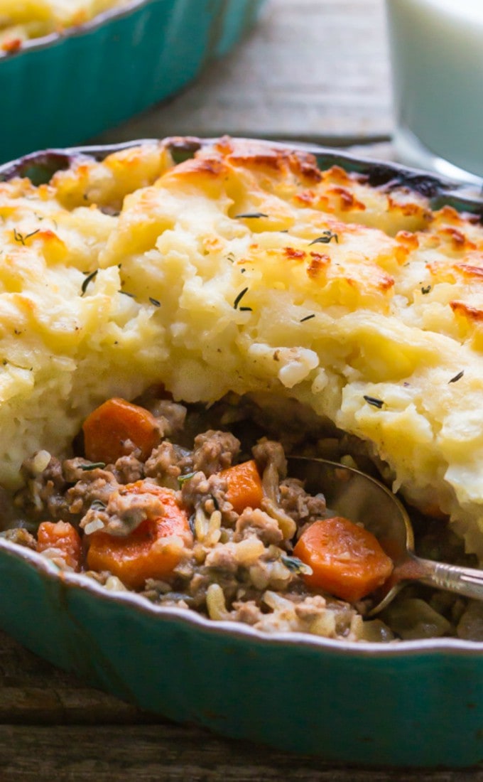 Easy Gluten Free Shepherd's Pie! (whole30 option)