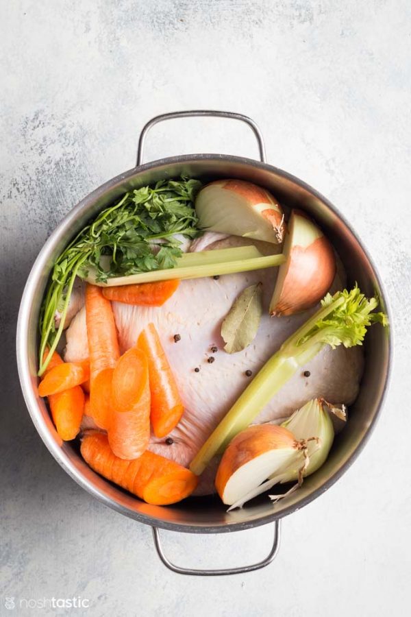 How to Make Chicken Broth Instant Pot, slow cooker, crockpot, stovetop
