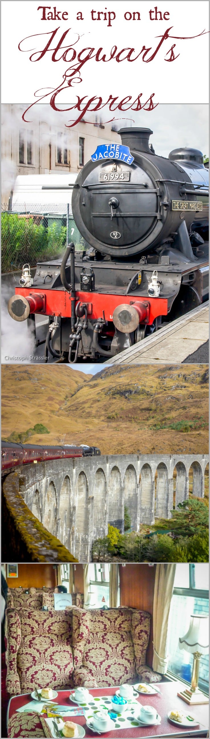 This is the REAL Hogwart's Express Train! Read about our trip on the Jacobite Steam Train, from Fort William to Mallaig on the West Coast of Scotland.