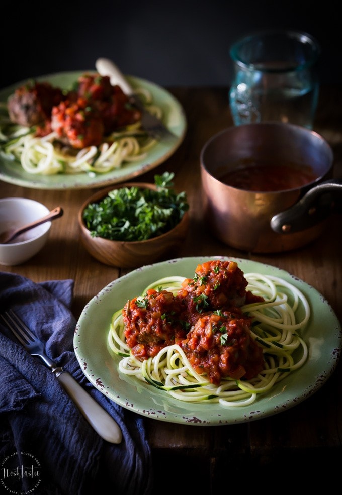 Italian Meatballs with Marinara Sauce