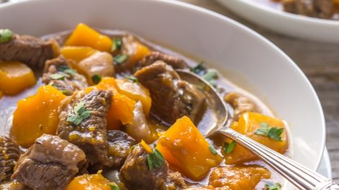 This Beef and Butternut Squash Stew is so easy to cook! Made from scratch in one pot with simple ingredients, it's a great tasting meal that your whole family will love!