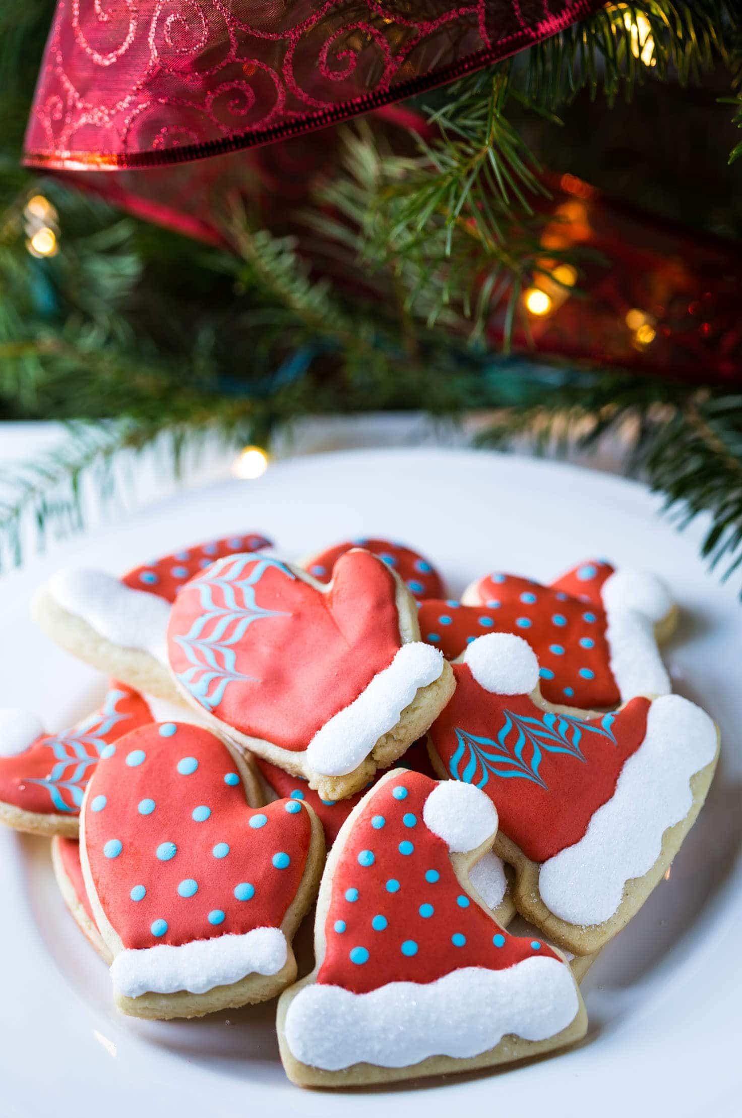 Gluten Free Iced Christmas Biscuits