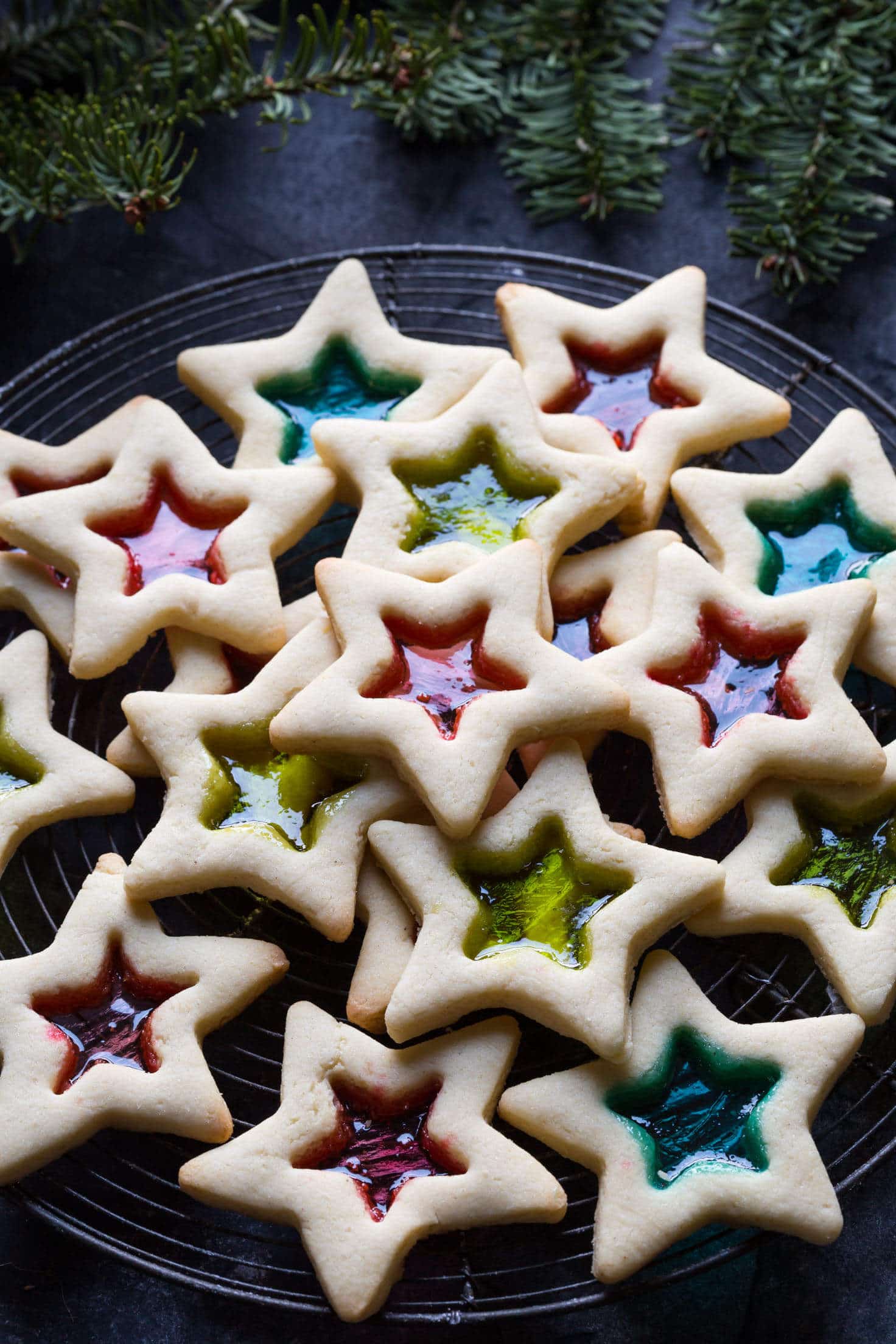 Simply gorgeous Gluten Free Christmas Cookies with Stained Glass. You can make these with your kids, they are SO easy! 