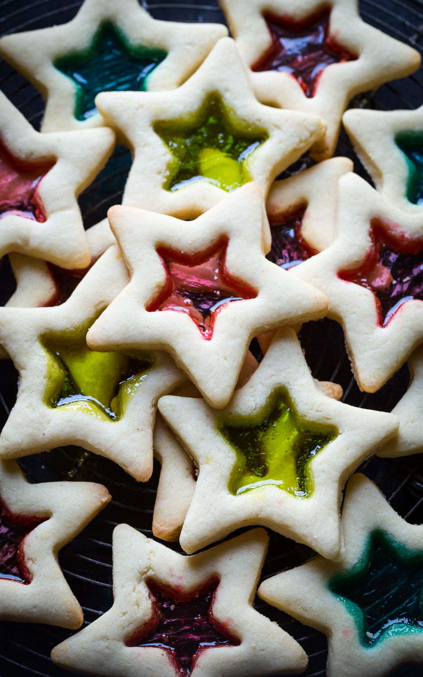 Simply gorgeous Gluten Free Christmas Cookies with Stained Glass. You can make these with your kids, they are SO easy! 