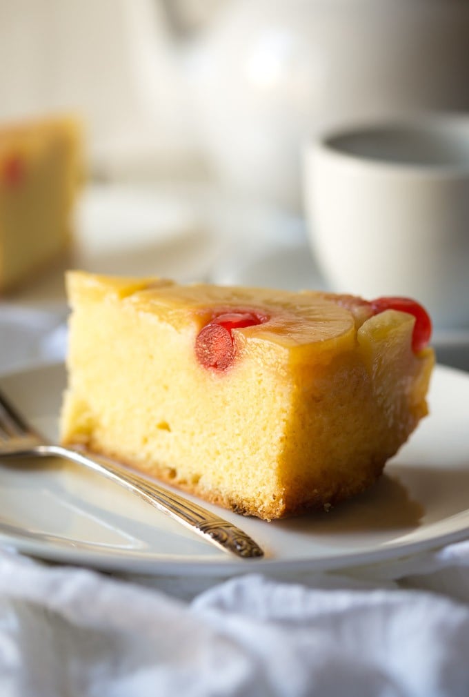 This is the only Gluten Free Pineapple Upside Down Cake recipe that you'll ever need, it's so easy to make and tastes delicious! Can be made dairy free too. 