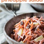 carrot and raisin pineapple salad