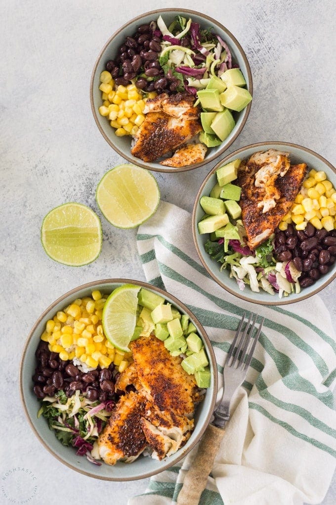 Fish Taco Bowl Recipe