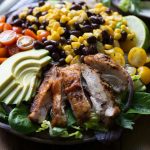 Southwest Chicken Salad with Cilantro Lime Dressing