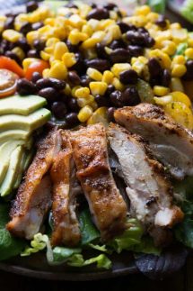 Southwest Chicken Salad with Cilantro Lime Dressing