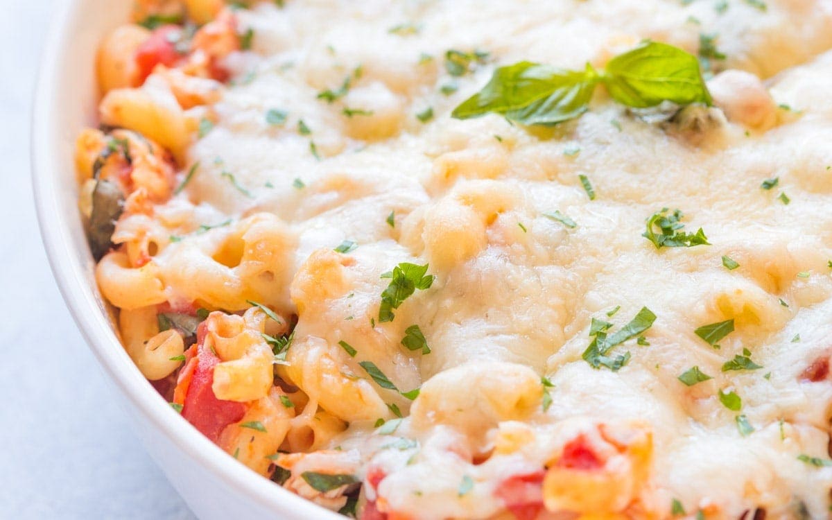Italian Chicken Pasta Bake-image