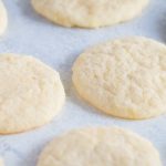 gluten free lemon cookies with a very easy recipe that can be made dairy free too, a lovely gluten free sugar cookie recipe #glutenfreecookie #glutenfreelemoncookie #noshtastic #glutenfreebaking #glutenfree