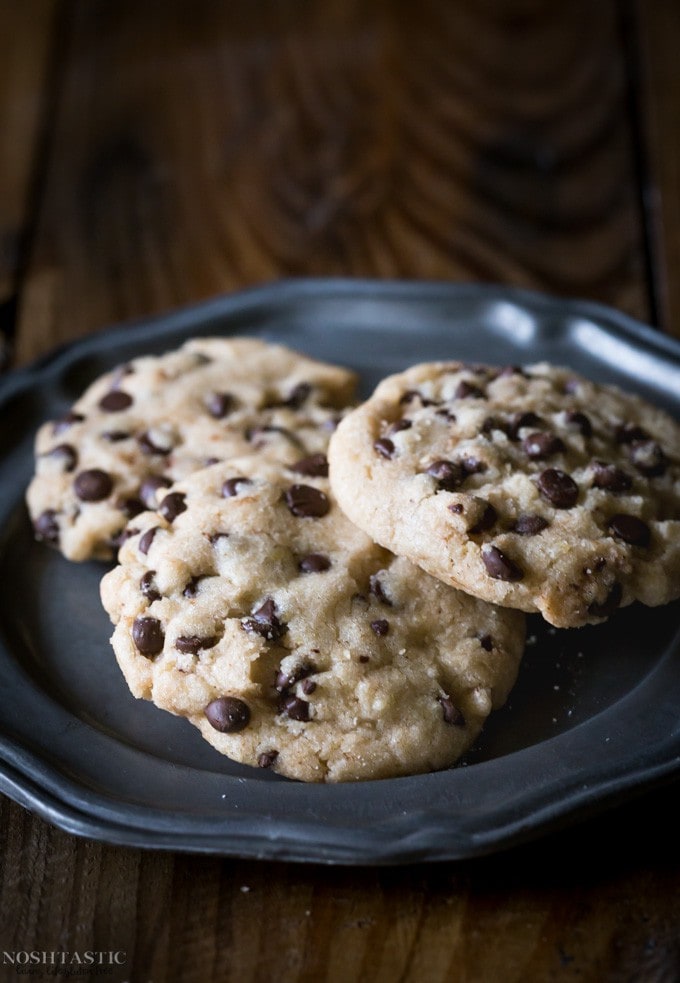 Gorgeous Gluten Free Chocolate Chip Cookies with a lovely Orange flavor! They're so easy to make and a perfect recipe to try if you're a new to gluten free baking.