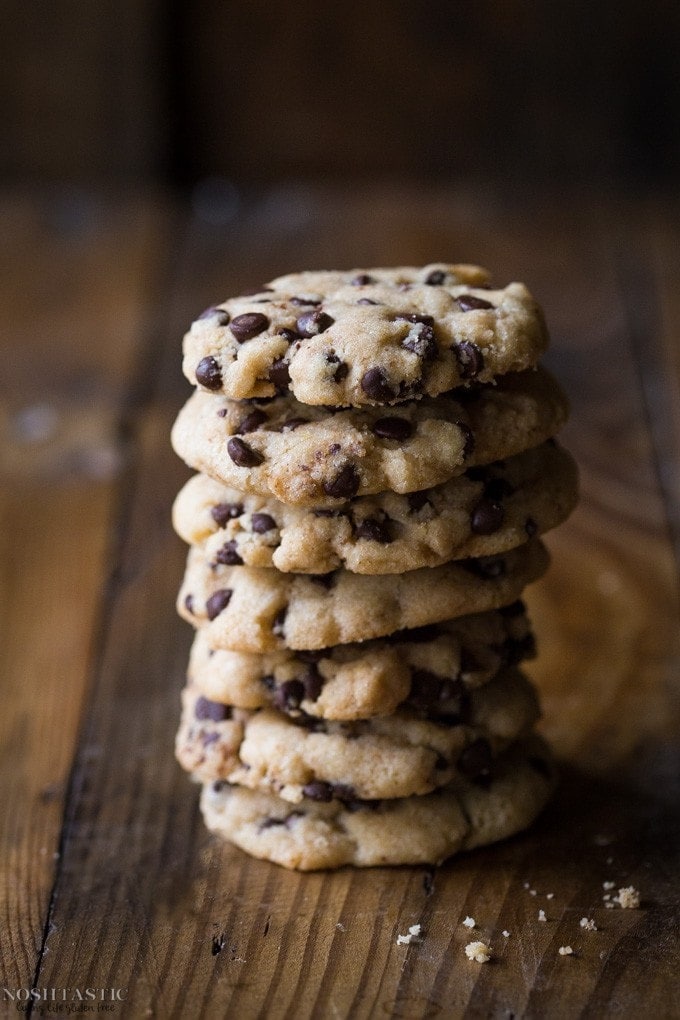 Gorgeous Gluten Free Chocolate Chip Cookies with a lovely Orange flavor! They're so easy to make and a perfect recipe to try if you're a new to gluten free baking.