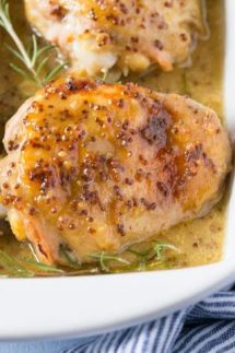 My Paleo Honey Mustard Chicken is so simple to prepare and cooks in the oven in about 45 minutes, It's such an easy weeknight dinner that your whole family will love! Gluten Free