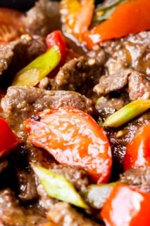Chinese beef and tomato recipe