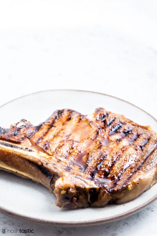 cooked grilled steak on a plate