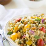 Quinoa Lentil and Rasin Salad