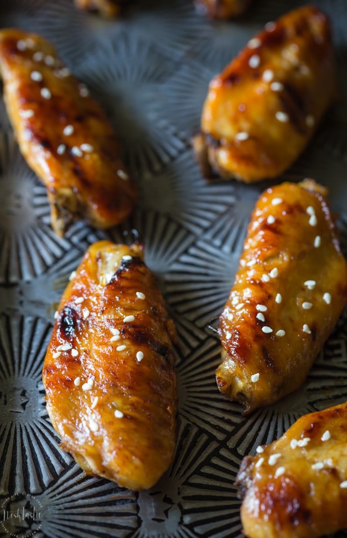 Paleo Slow Cooker Sticky Chicken Wings are MELT in your MOUTH good, cook them in your crockpot in just a few hours! Easy and healthy, gluten free appetizer, perfect game day and party food 