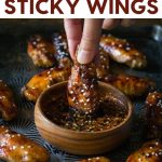 SLOW COOKER STICKY WINGS recipe