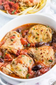 Instant pot chicken puttanesca recipe