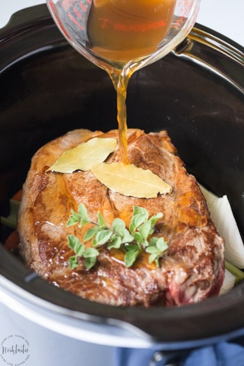 pot roast with beef broth
