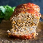 Easy Paleo Meatloaf Recipe your family will go crazy for, my kids LOVE it! It's packed with vegetables and so healthy! Whole30 compliant too. #paleo #whole30 #glutenfree #paleomeatloaf #whole30meatloaf #glutenfreemeatloaf #healthyrecipe #cleaneating #celiac