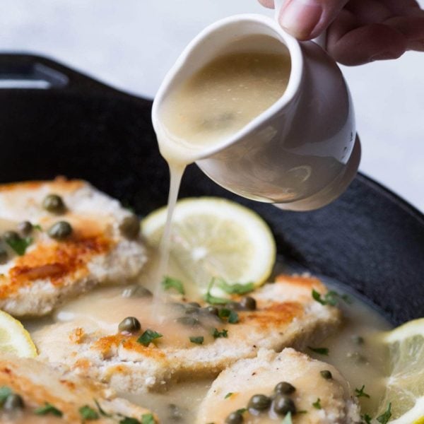 Easy Weeknight Whole30 Chicken Piccata,ready in less than 30 Minutes! This recipe is Paleo,Whole30, and low carb.