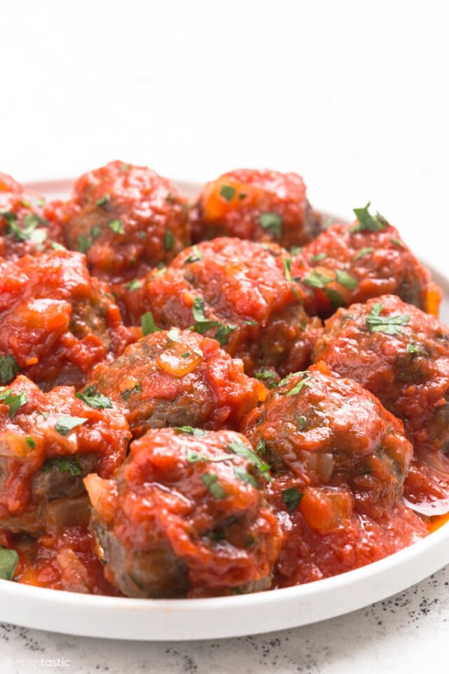 Easy Keto Meatballs (low carb, paleo, whole30)