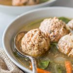 Pressure Cooker Italian Wedding Soup, this recipe is gluten free, paleo, Whole30, low carb and healthy, and is perfect to make in your Instant Pot or any other electric pressure cooker!