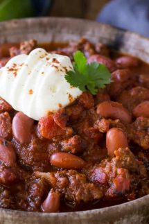 Instant pot Chili - made with ground beef, good for any pressure cooker, healthy and gluten free too!