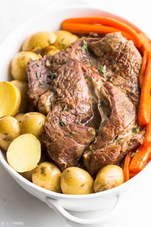 Easy Instant Pot Pot Roast In less than 1hr!