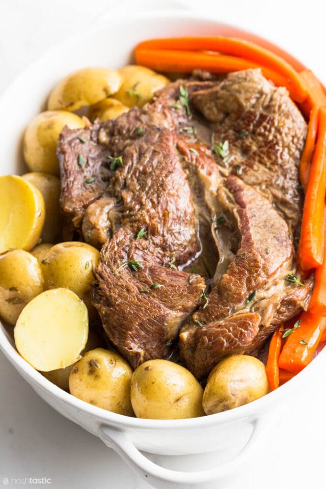 Easy Instant Pot Pot Roast In less than 1hr!