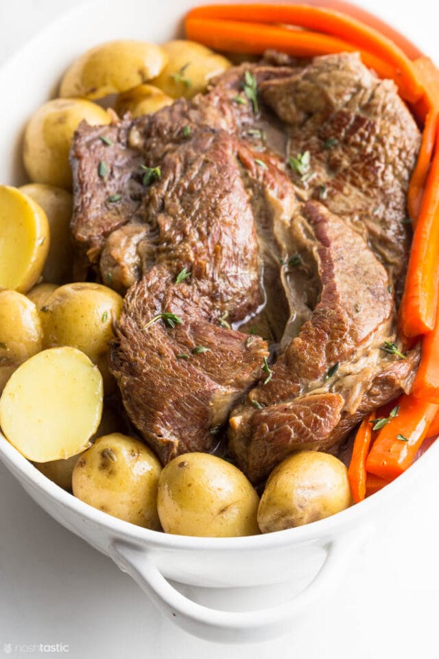 Easy Instant Pot Pot Roast In less than 1hr!