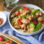 A wonderful explosion of fabulous Sweet, Hot and Savory flavors blend together to make this easy weeknight Instant Pot Firecracker Chicken Recipe! This Panda Express Copycat recipe is one you won't want to miss! It's gluten free and dairy free and can be made paleo with a couple of tweaks that are listed in the recipe.