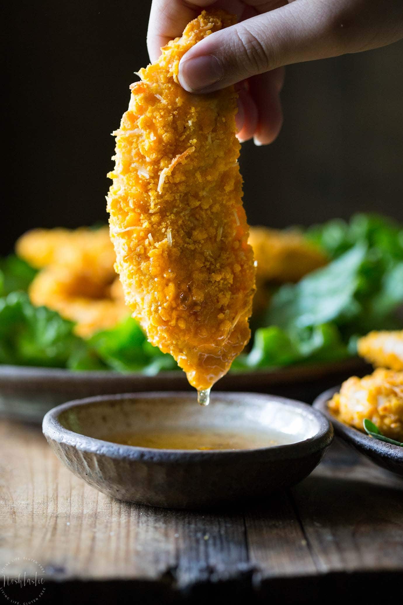 gluten free chicken tenders with dipping sauce