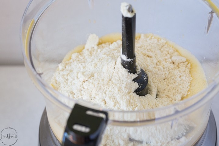 almond flour added to pancake mix