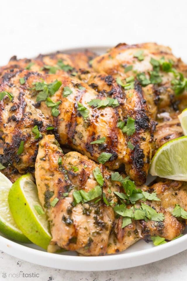 Cilantro Lime Chicken (Keto, Low Carb, Paleo & Whole30) Noshtastic