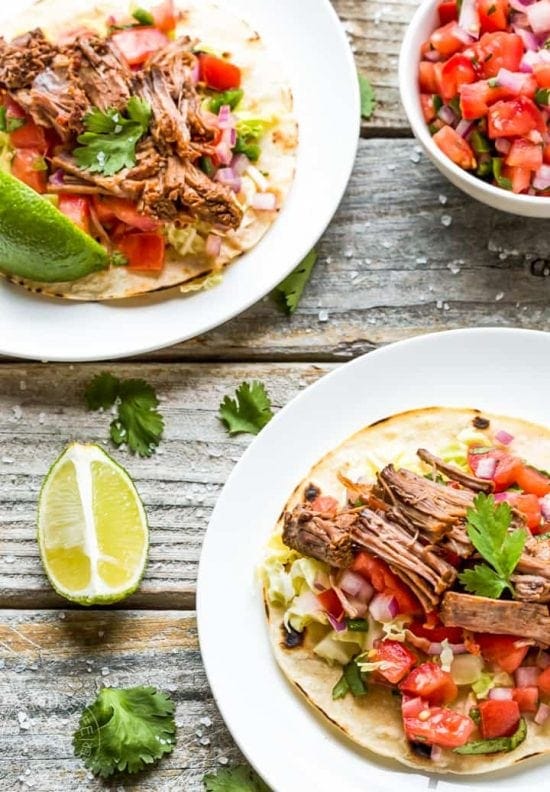 pressure cooker pot roast tacos recipe for Instant Pot, Instapot