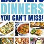 30 keto dinner recipes that you'll LOVE!! Easy low carb Ketogenic Diet Recipes that deliver that fat bomb you're looking for!