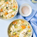 The BEST pressure cooker chicken and Wild Rice soup recipe, it's gluten free, healthy, tasty and unbelievably easy to make in your electric pressure cooker.