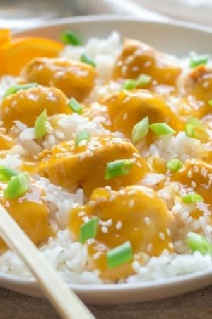 Gluten Free Orange Chicken Recipe with Paleo Option
