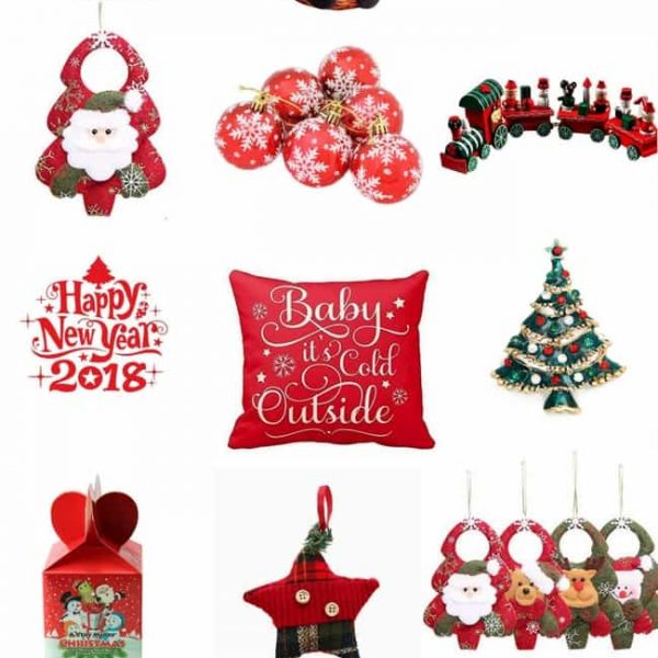 $5 Christmas Decorations from Amazon! Some of them are even less than five dollars! #dollarstorechristmas #amazonchristmas #christmasdecor