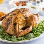 Paleo Thanksgiving Turkey Recipes with Fresh Herb Rub, a very easy recipe that will wow your family this Thanksgiving! # paleothankinny # paleo # whole30 # Paleoturkey Whole30turkey # whole30thankinny # healthyrecipe # keto # lowcarb # glutenfree # ketogenicdiet # holidays # thanksgiving