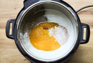 pumpkin and coconut milk