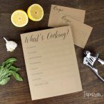 recipe card printable