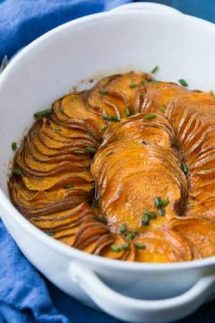 Paleo Scalloped Sweet Potatoes